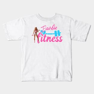 Fitness Barbie Vintage T-shirt 04 Kids T-Shirt